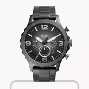 Fossil Black Chronograph Watch